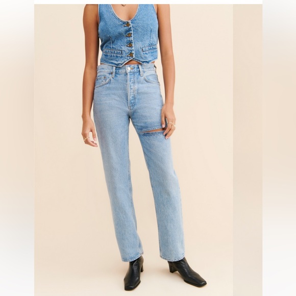 Agolde Lana slice jeans - Picture 2 of 8